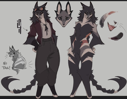 Full with reused fullbody for clothing. Only 1 headshot.